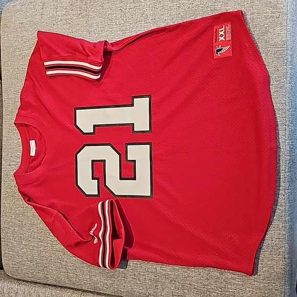 Deion Sanders Atlanta falcons name and number crew neck Mitchell & Ness jersey - Picture 2 of 8